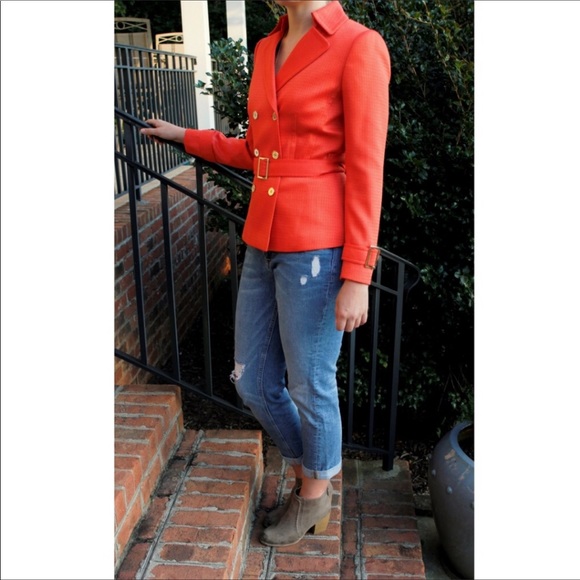 Tahari Jackets & Blazers - Tahari belted jacket EUC